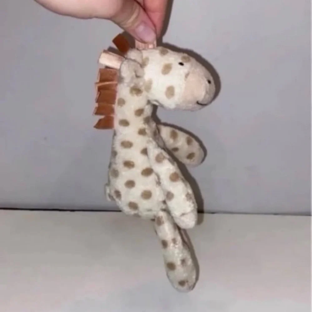 Little Jellycat Georgie Giraffe Rattle Plush, 9